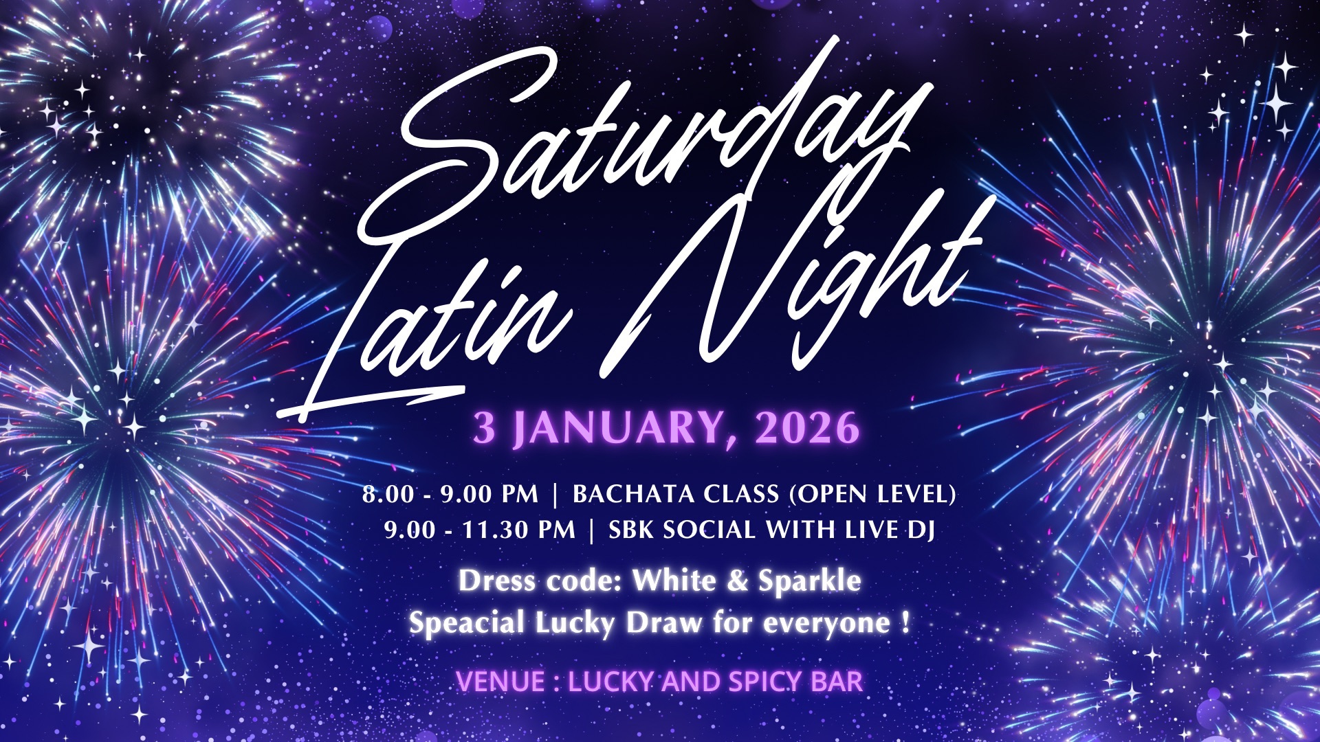 Saturday Latin Night