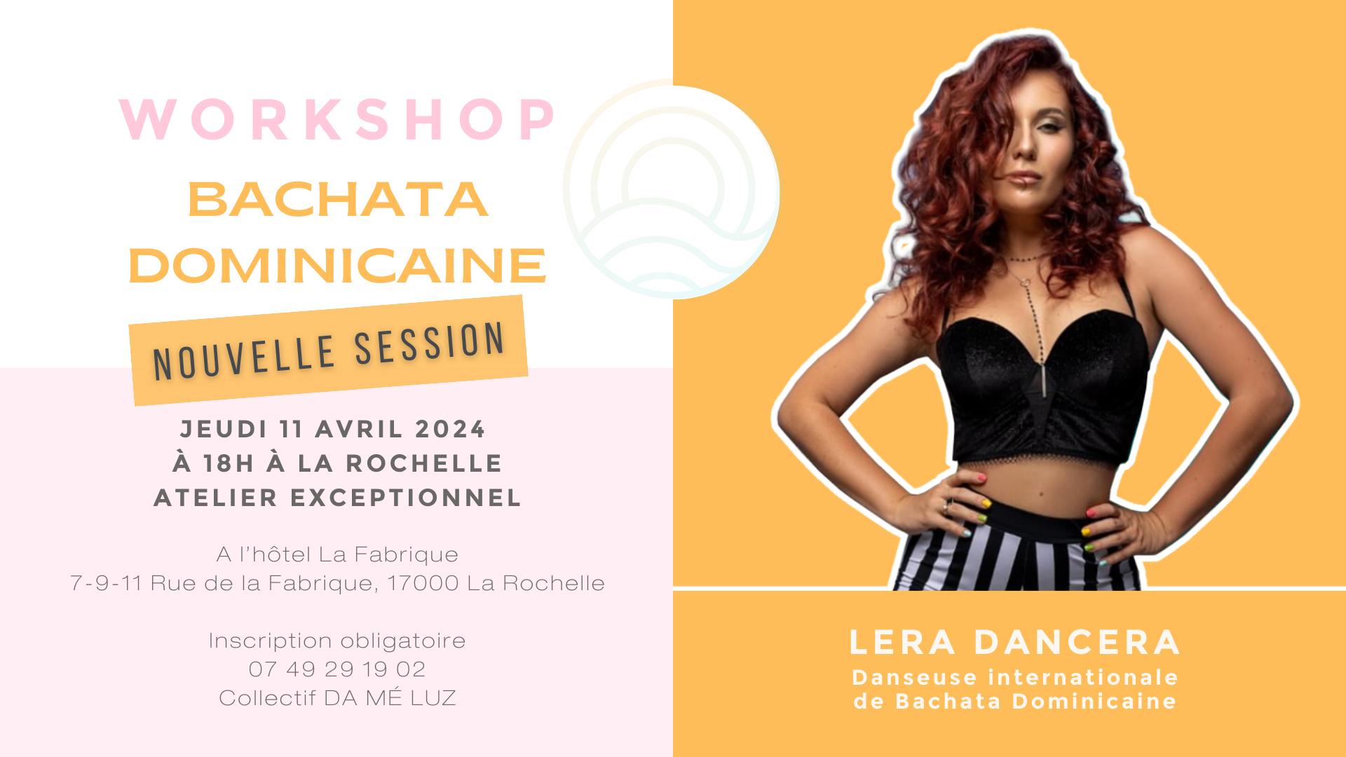 WORKSHOP BACHATA DOMINICAINE - animé par LERA DANCERA danseuse internationale