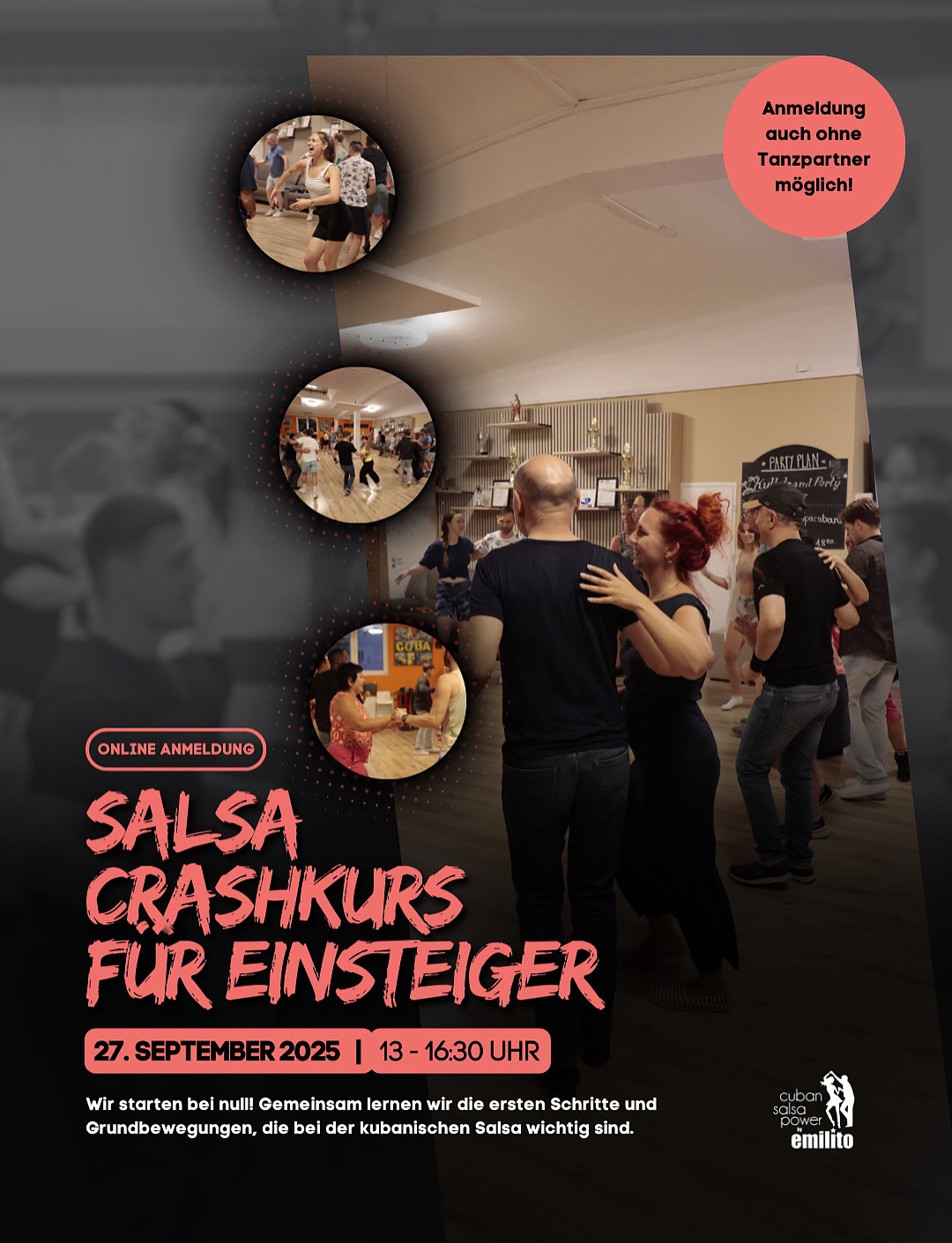 Salsa Crashkurs für Einsteiger @ Cuban Salsa Power Augsburg