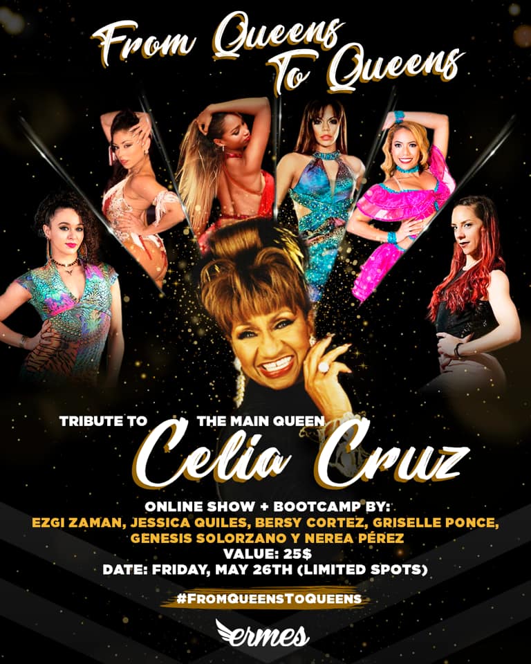 Bootcamp online Tribute CELIA CRUZ From queens to queens