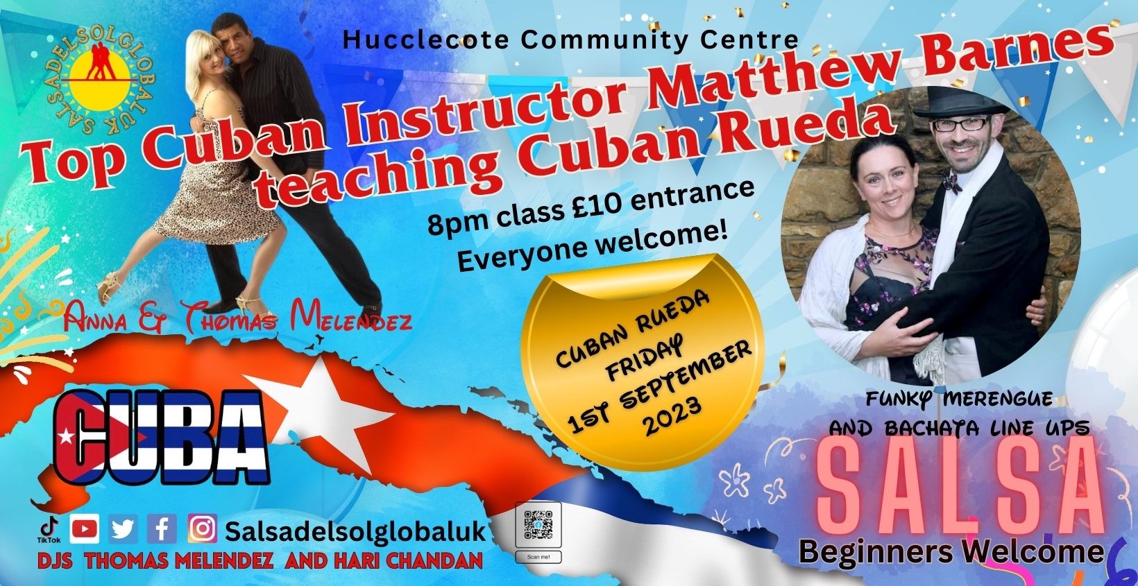 Cuban Rueda 1st September Gloucester