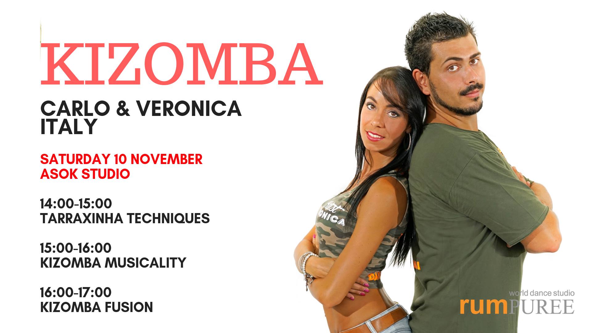 Kizomba Workshops by Carlo & Veronica