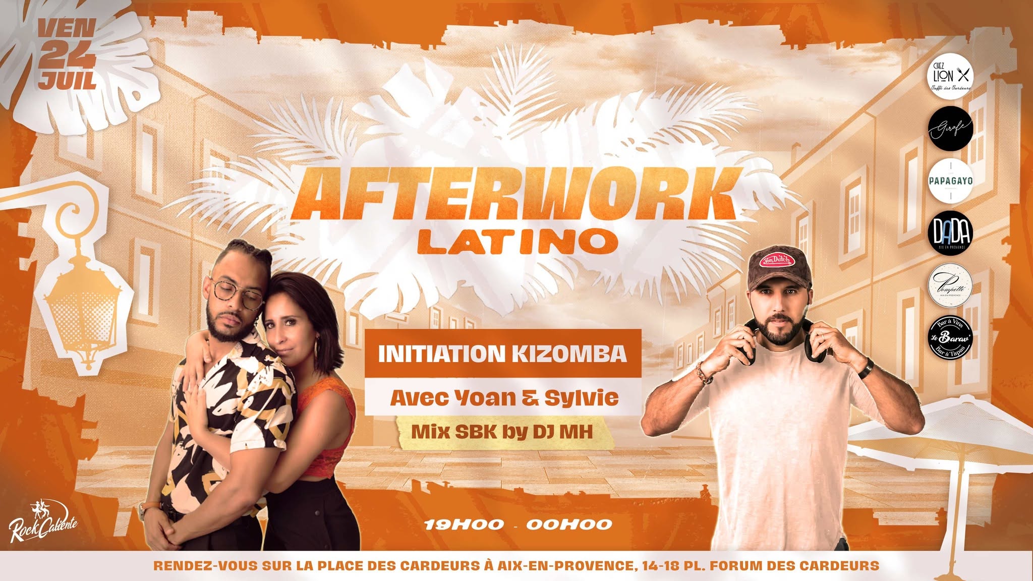 AfterWork Latino avec Rock'Caliente Place des Cardeurs