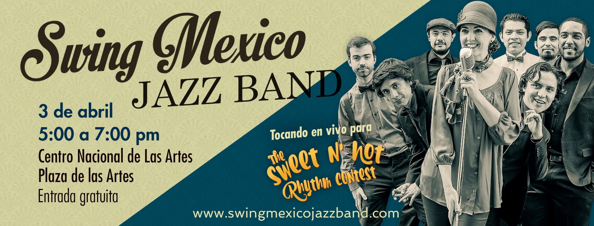 Sweet & Hot Rhythm Contest - Concurso de Lindy Hop con Música en vivo!