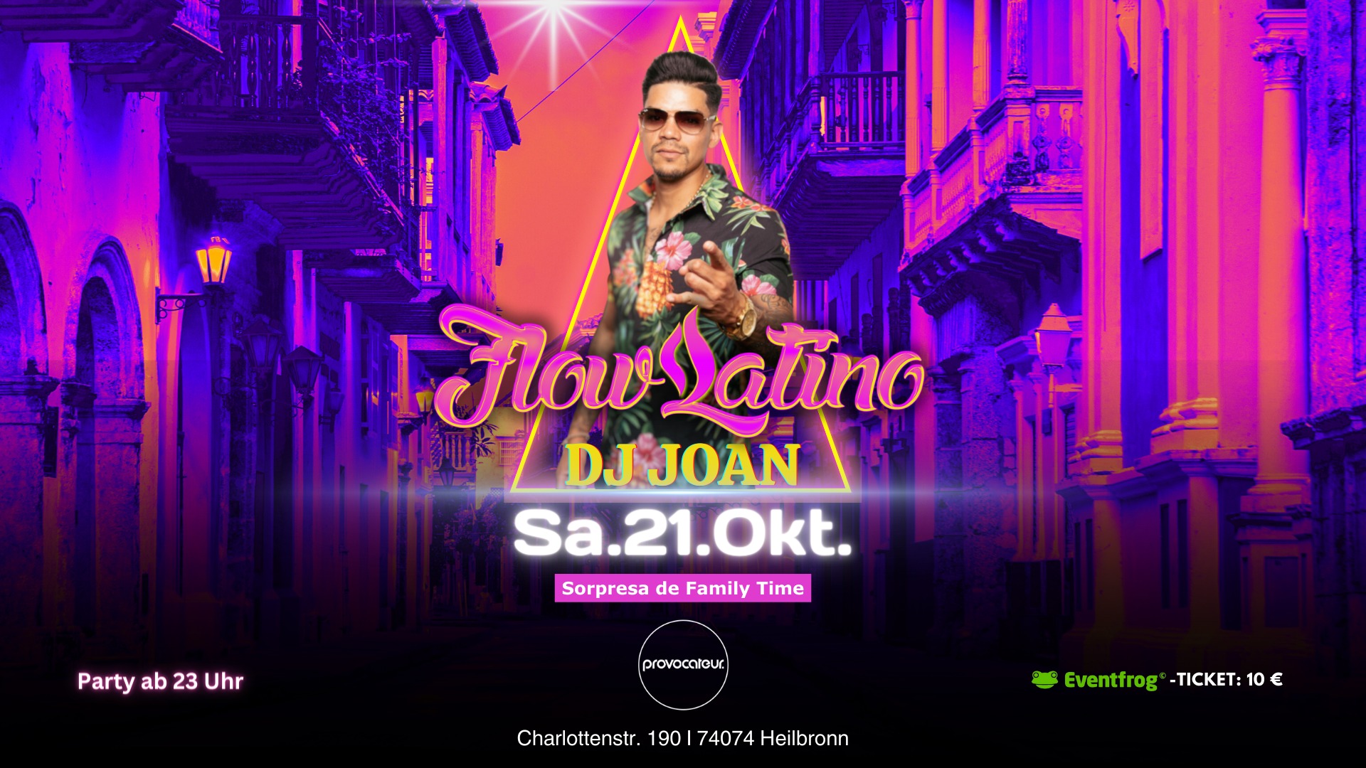 Flow Latino - 21.Okt. - Club Provocateur