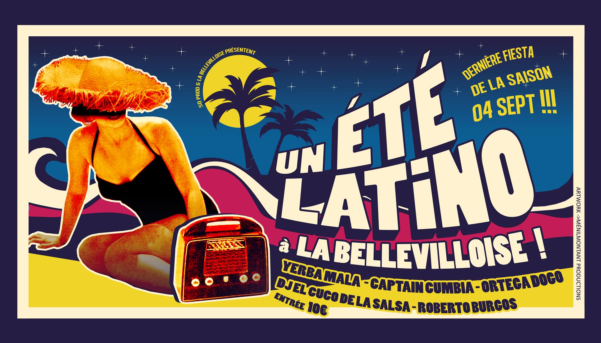 UN ETE LATINO A LA BELLEVILLOISE Dernière Fiesta de la Saison