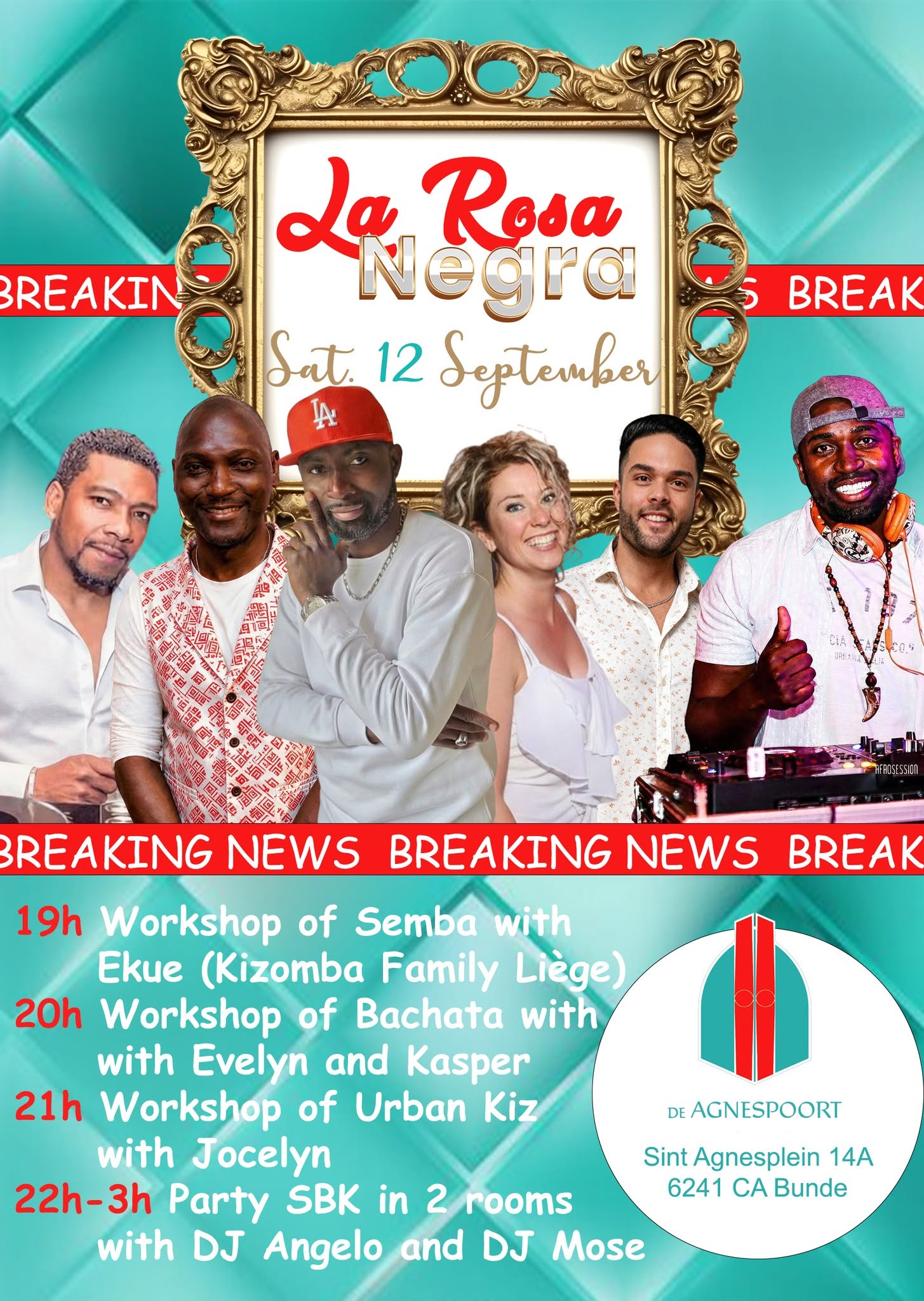 ‼️NEW‼️NEW‼️NEW‼️ LA ROSA NEGRA #Sat. 12 September 2026 #De Agnespoort Bunde