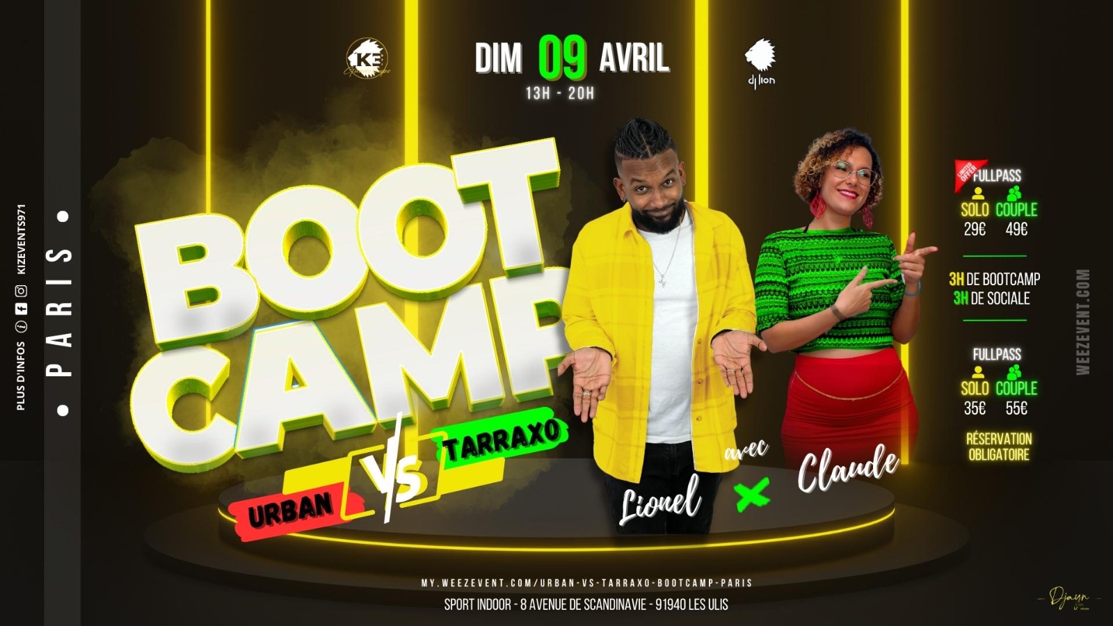 Urban VS Tarraxo BOOTCAMP Paris