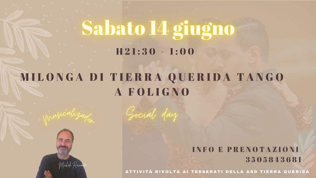 Milonga Tierra Querida - Social day