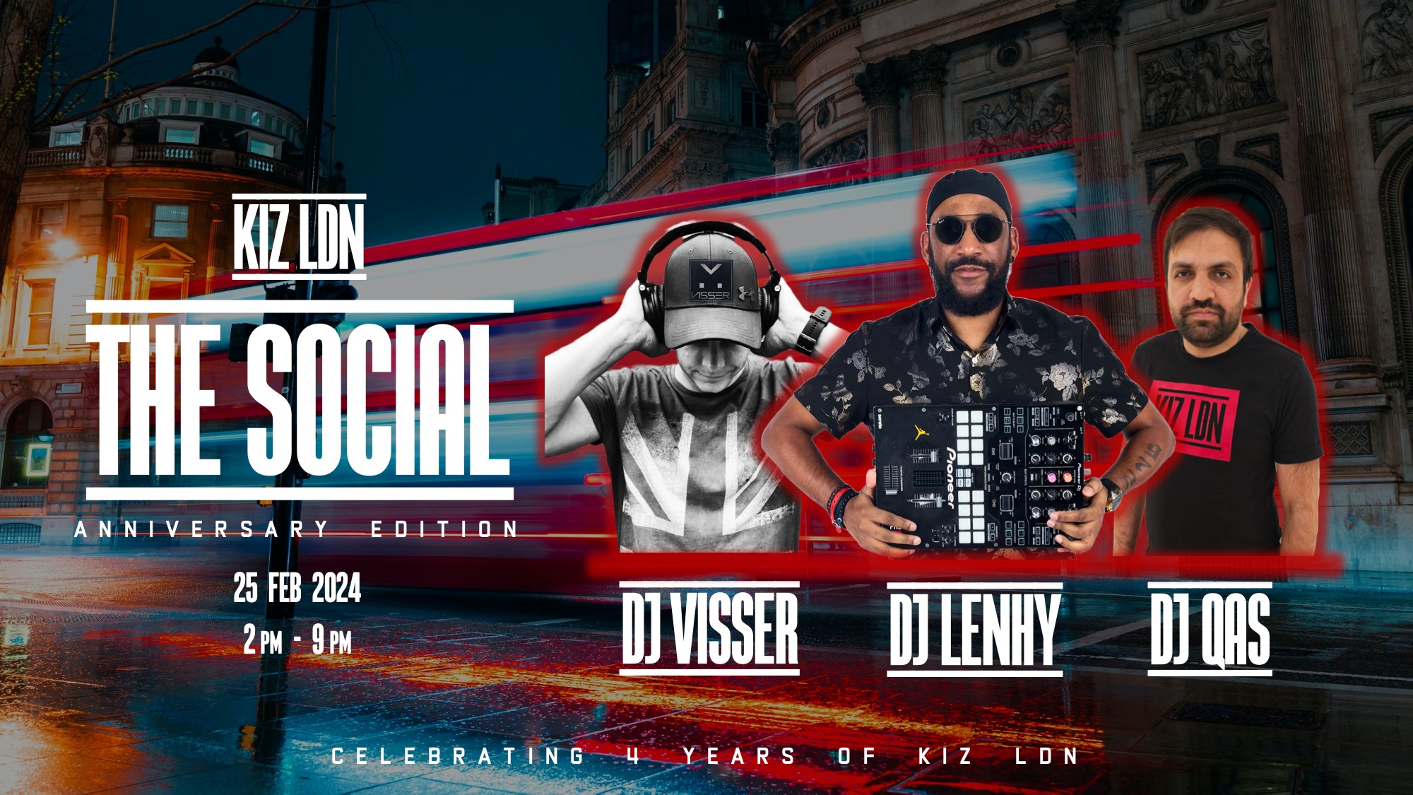 KIZ LDN: THE SOCIAL ANNIVERSARY EDITION