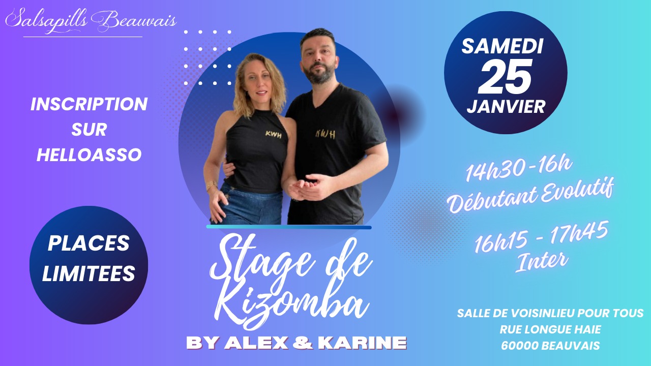 Stage kizomba évolutif