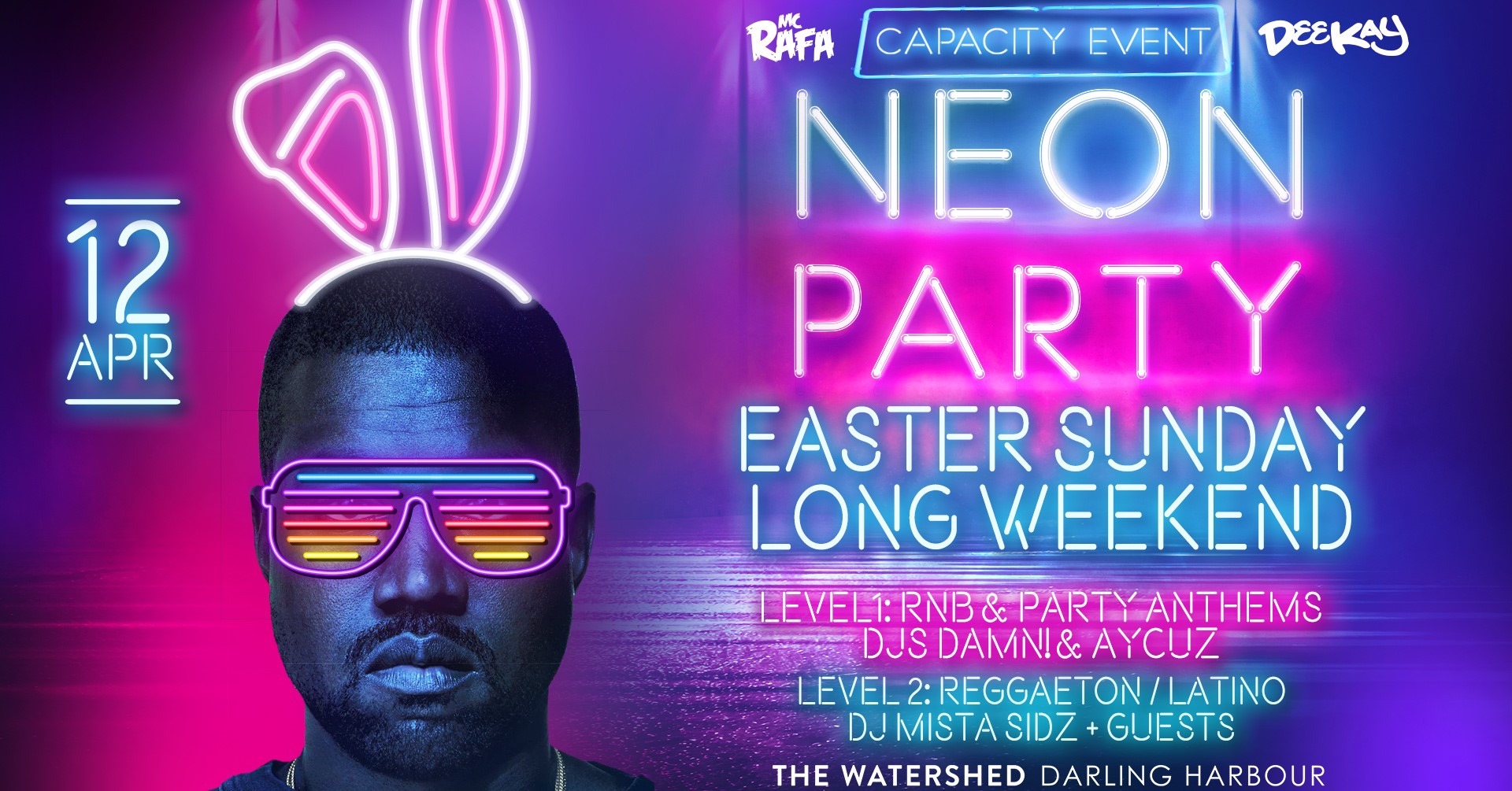 Neon Party Easter Sunday