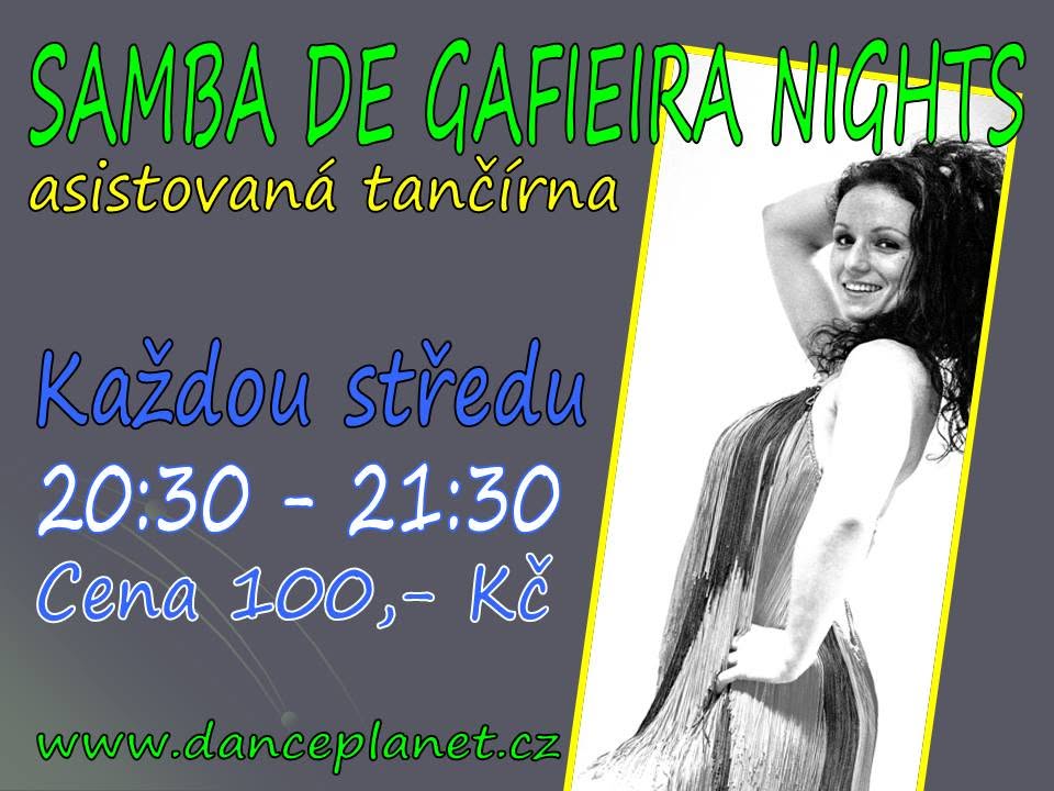 SAMBA DE GAFIEIRA NIGHTS - asistovaná tančírna
