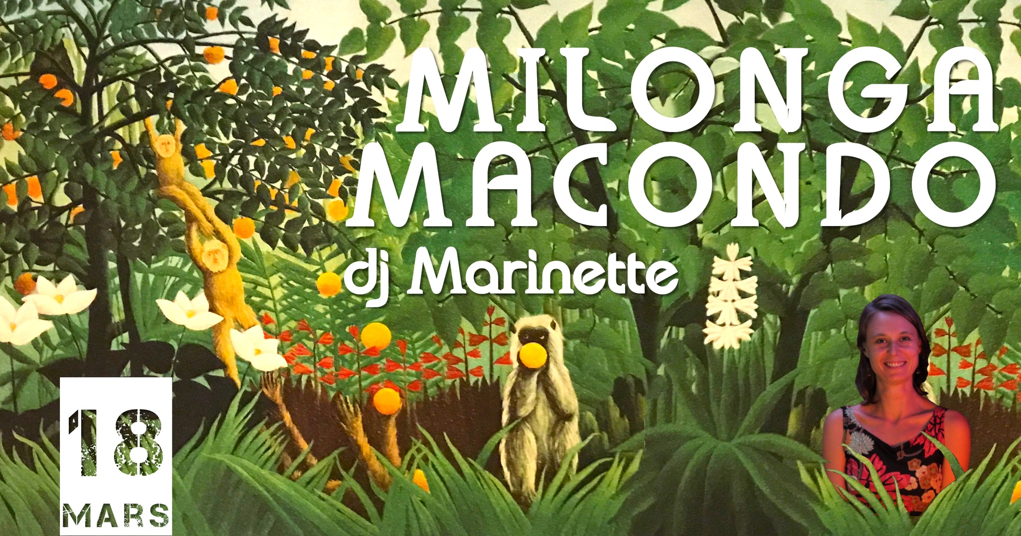 Milonga Macondo - dj MARINETTE (Rennes)
