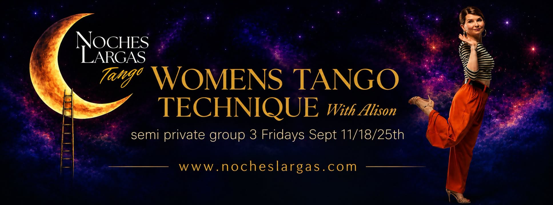 Women's Tango Technique Semi Private Group September