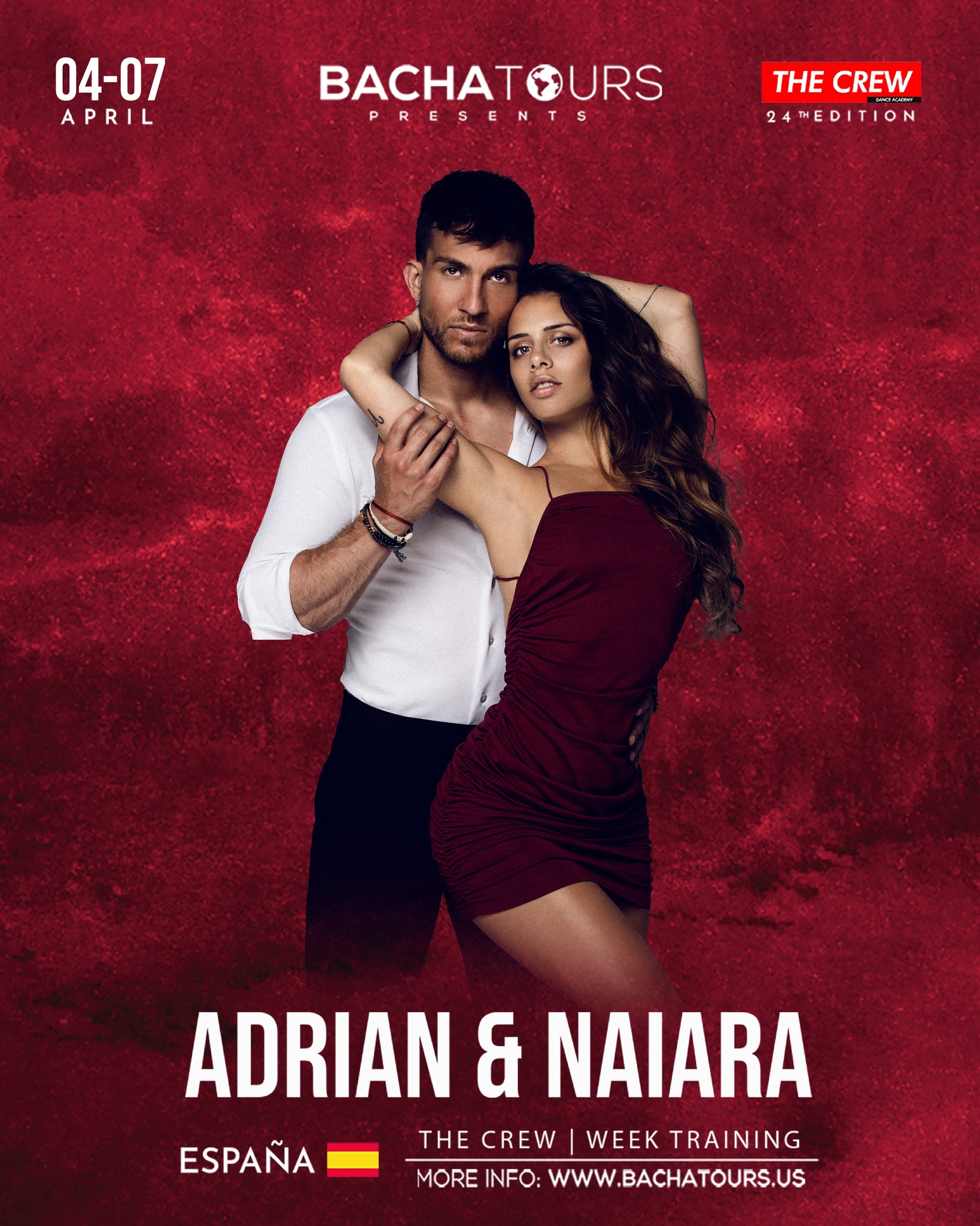 BACHATOURS โ Adrian & Naiara โ ๐บ๐ธ