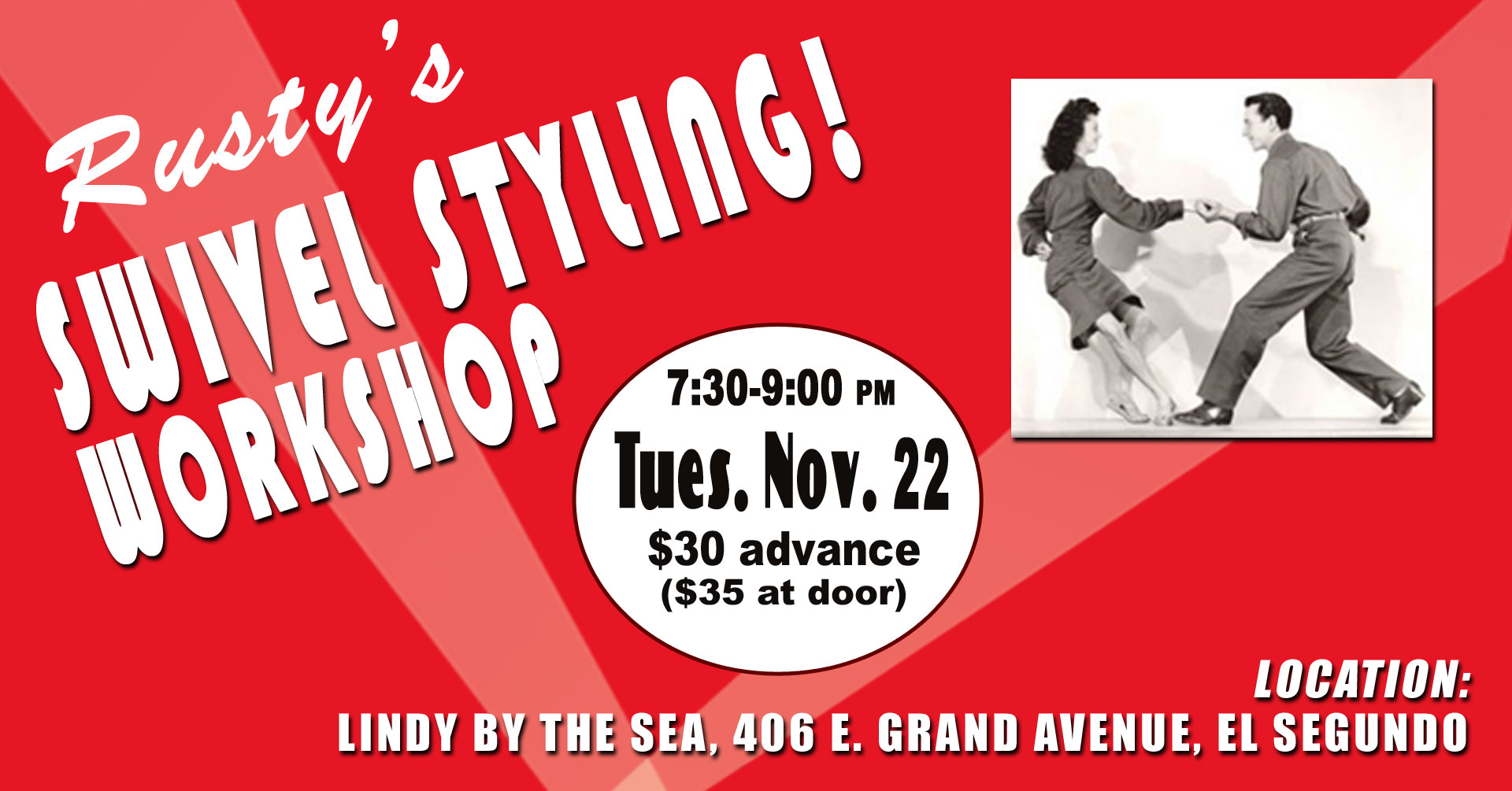 Swivel Styling Workshop with Rusty