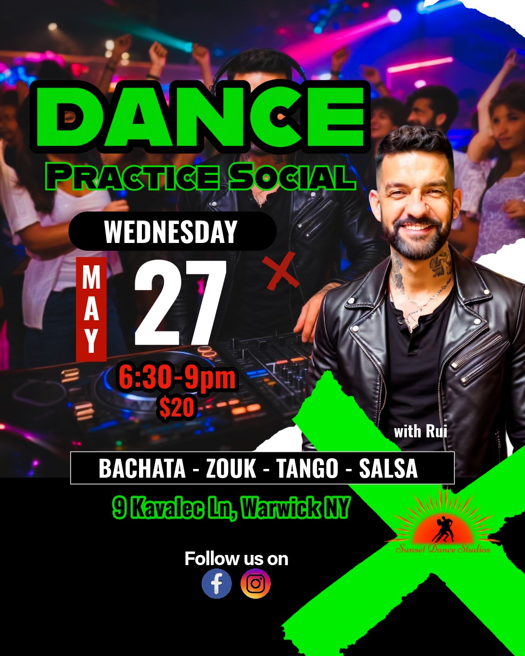 Dance Practice Social with Rui