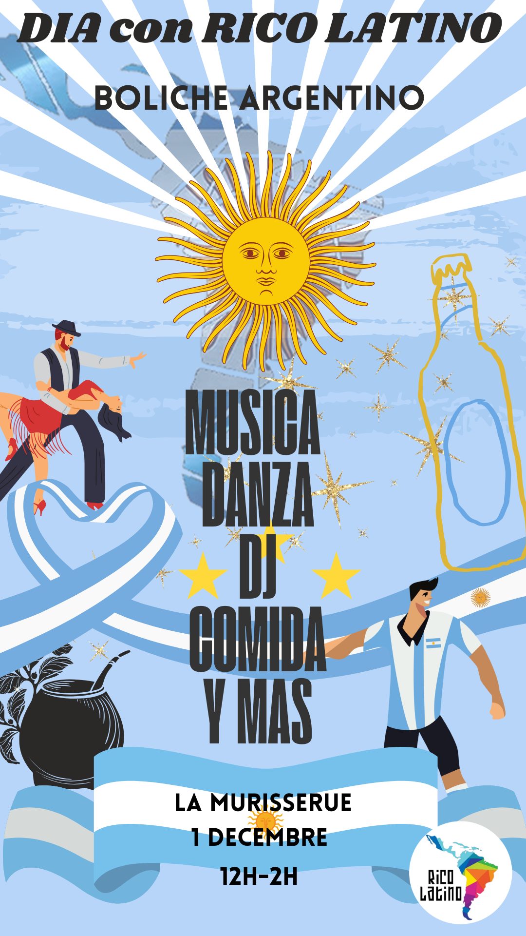 Dia con Rico Latino Boliche Argentino