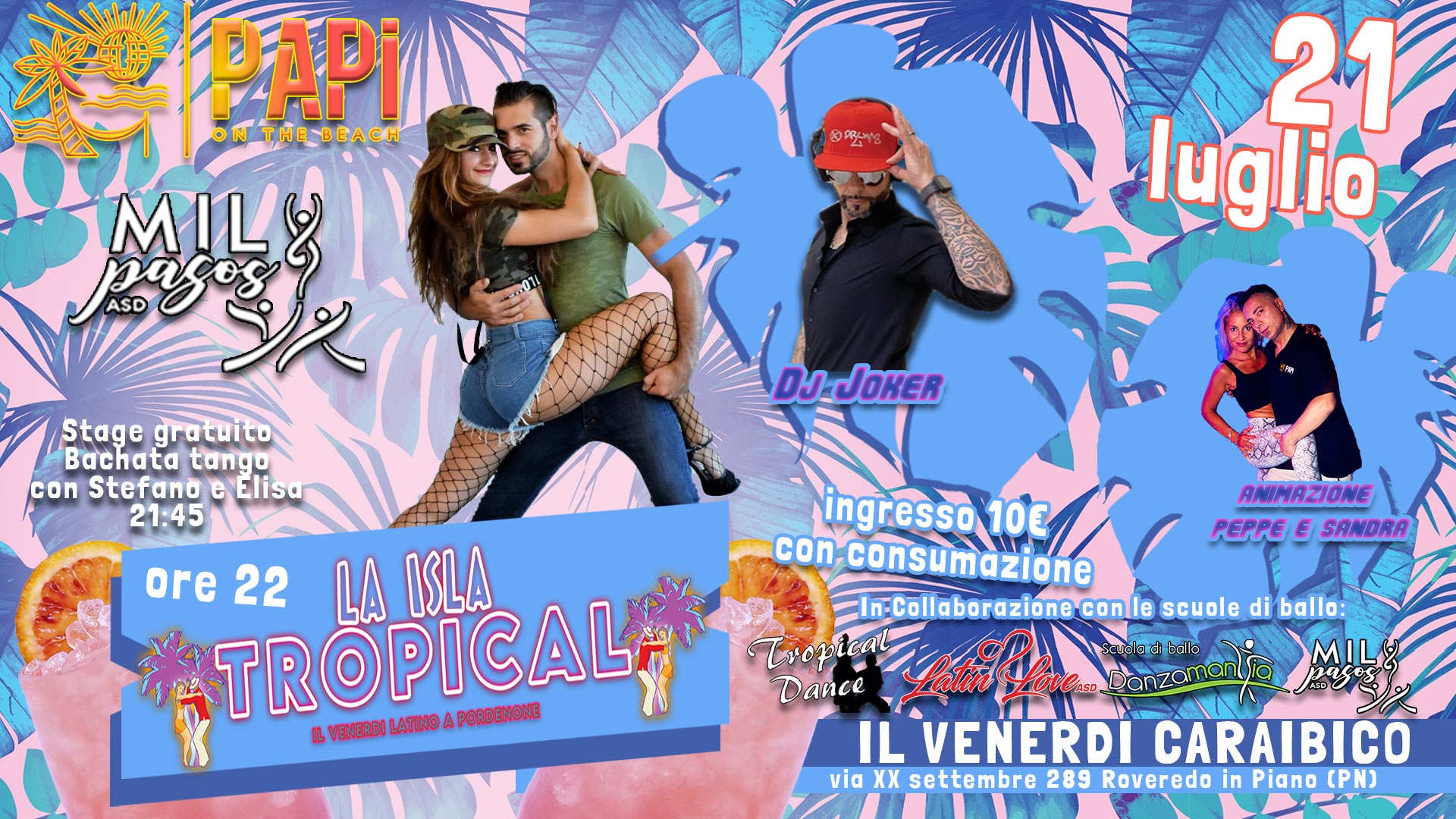 La Isla Tropical '' Tutti i Venerdi Latino ''