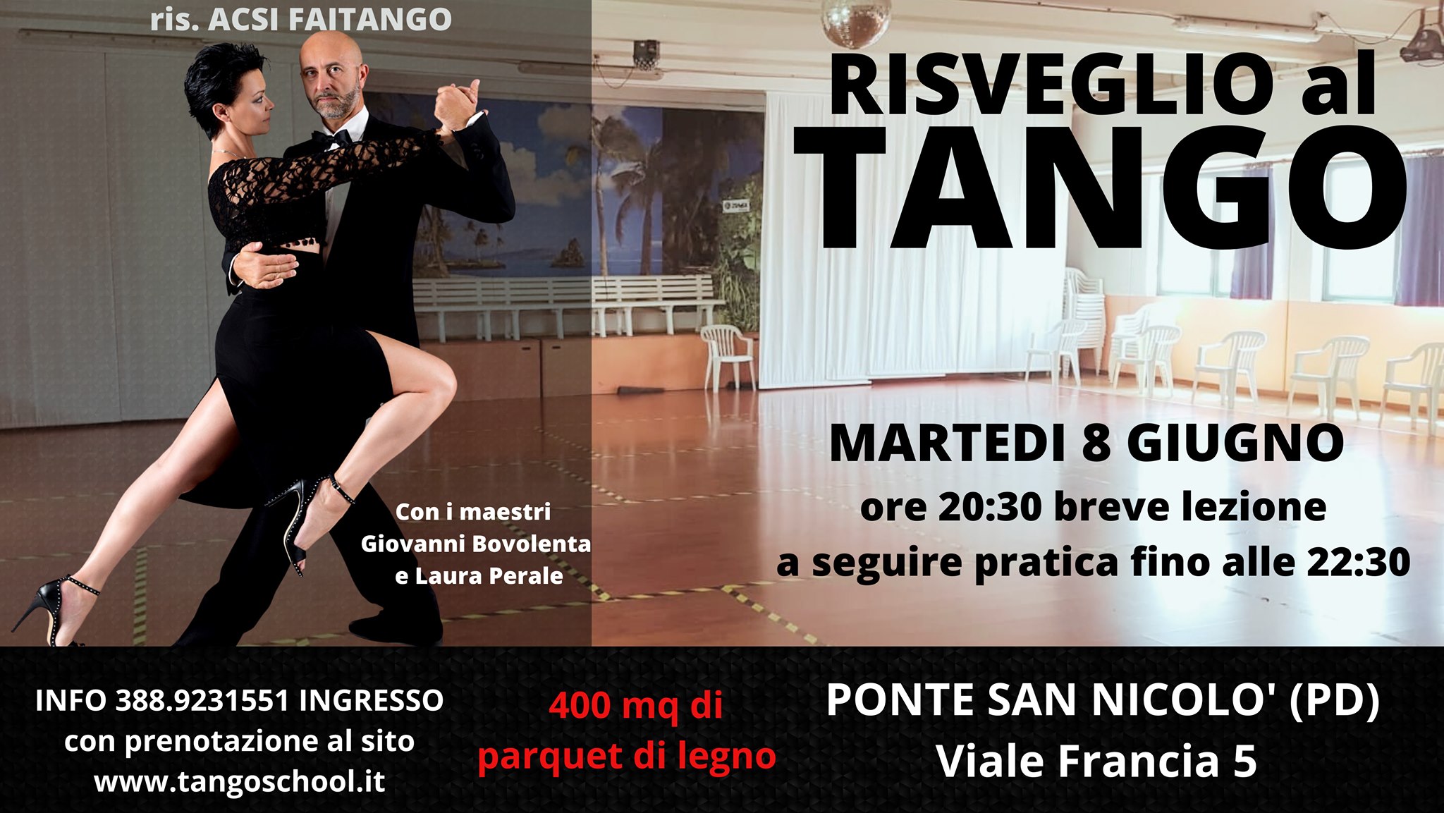 RISVEGLIO al TANGO