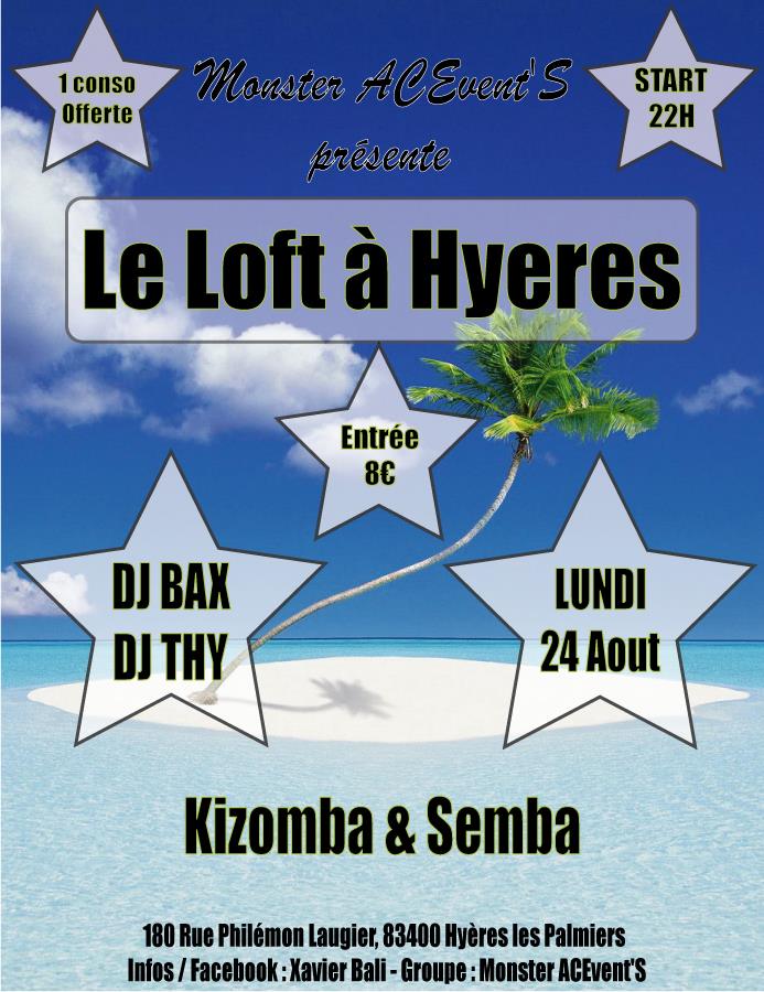 LES LUNDIS au loft a Hyères