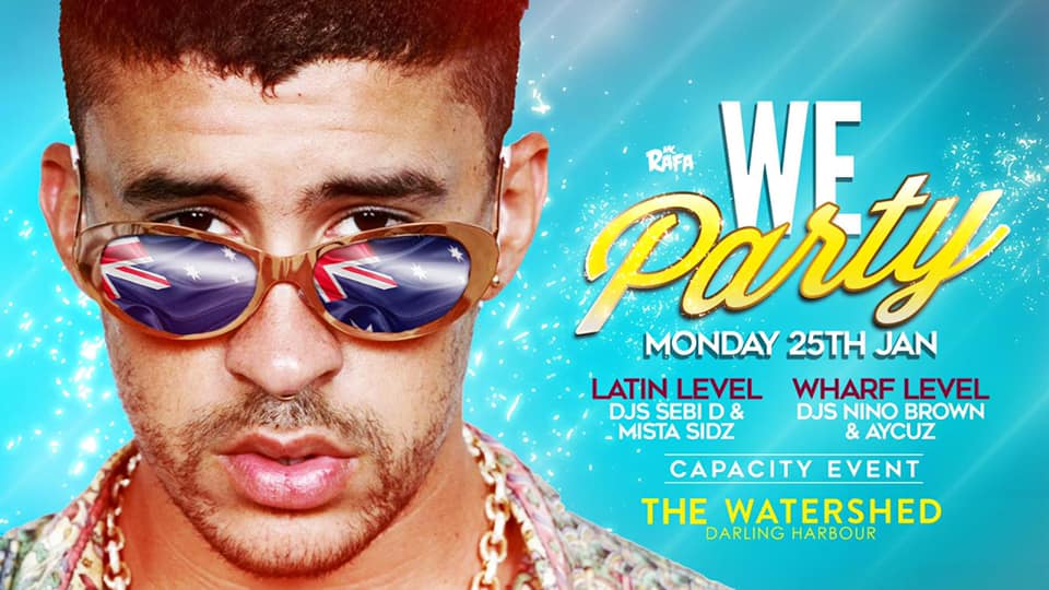 We Party - 2 Levels - Aus Day Eve