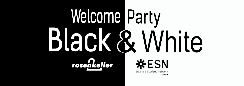 Erasmus Black & White Party Welcome Party