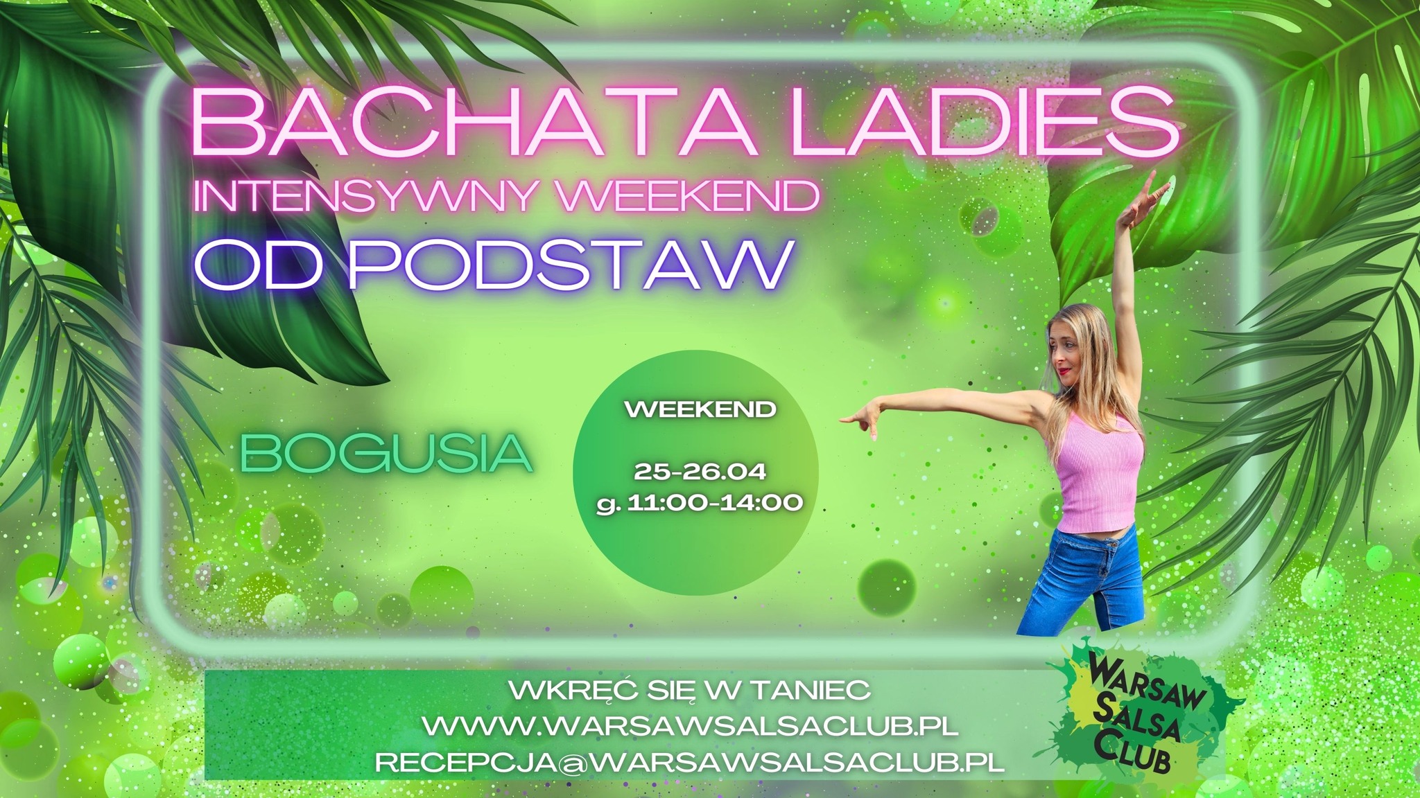 Bachata Ladies od podstaw weekend