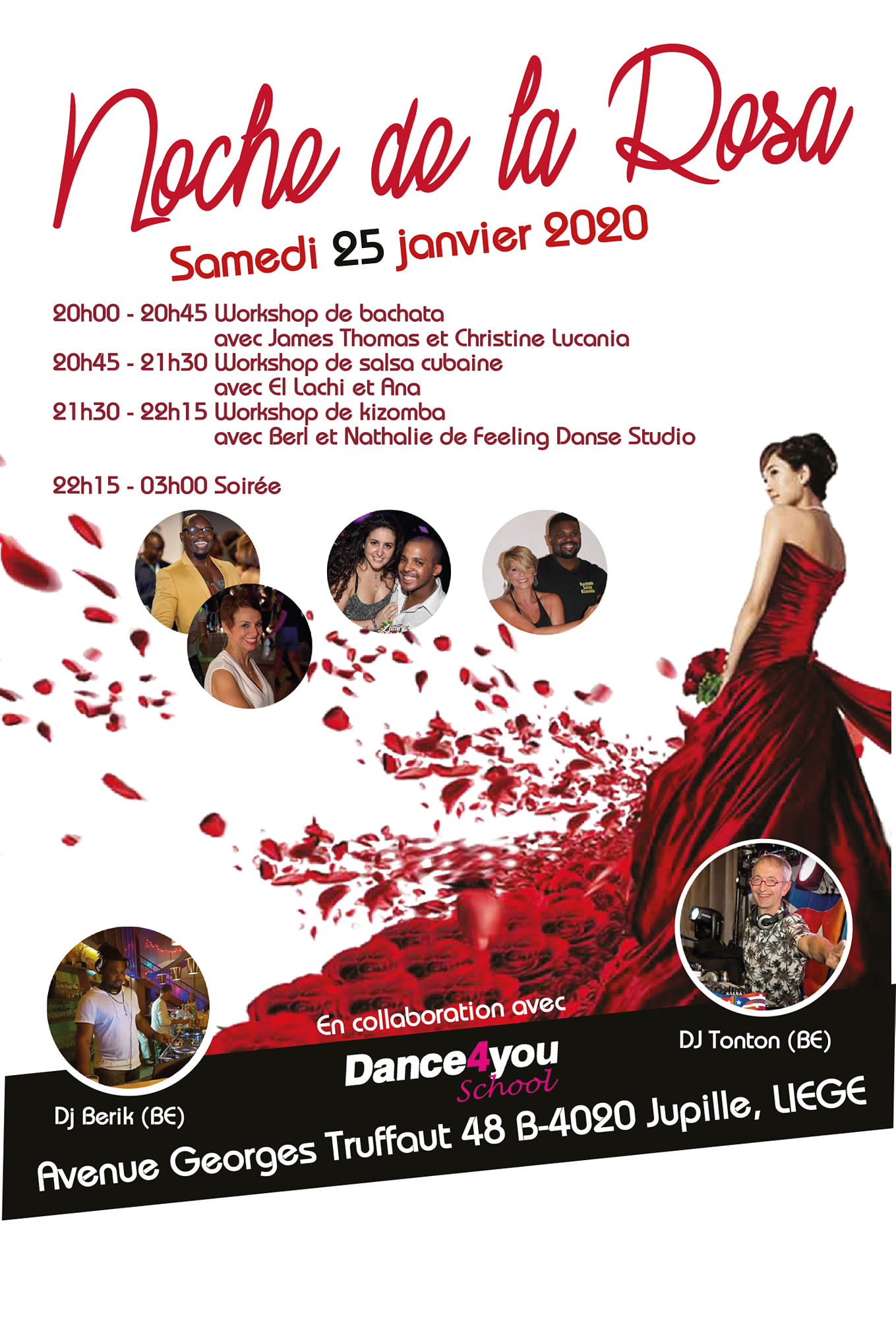 Noche De La Rosa Samedi 25 Janvier 2020