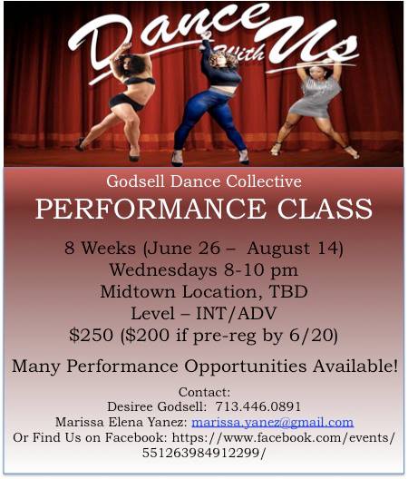 Godsell Dance Collective's Performance Class