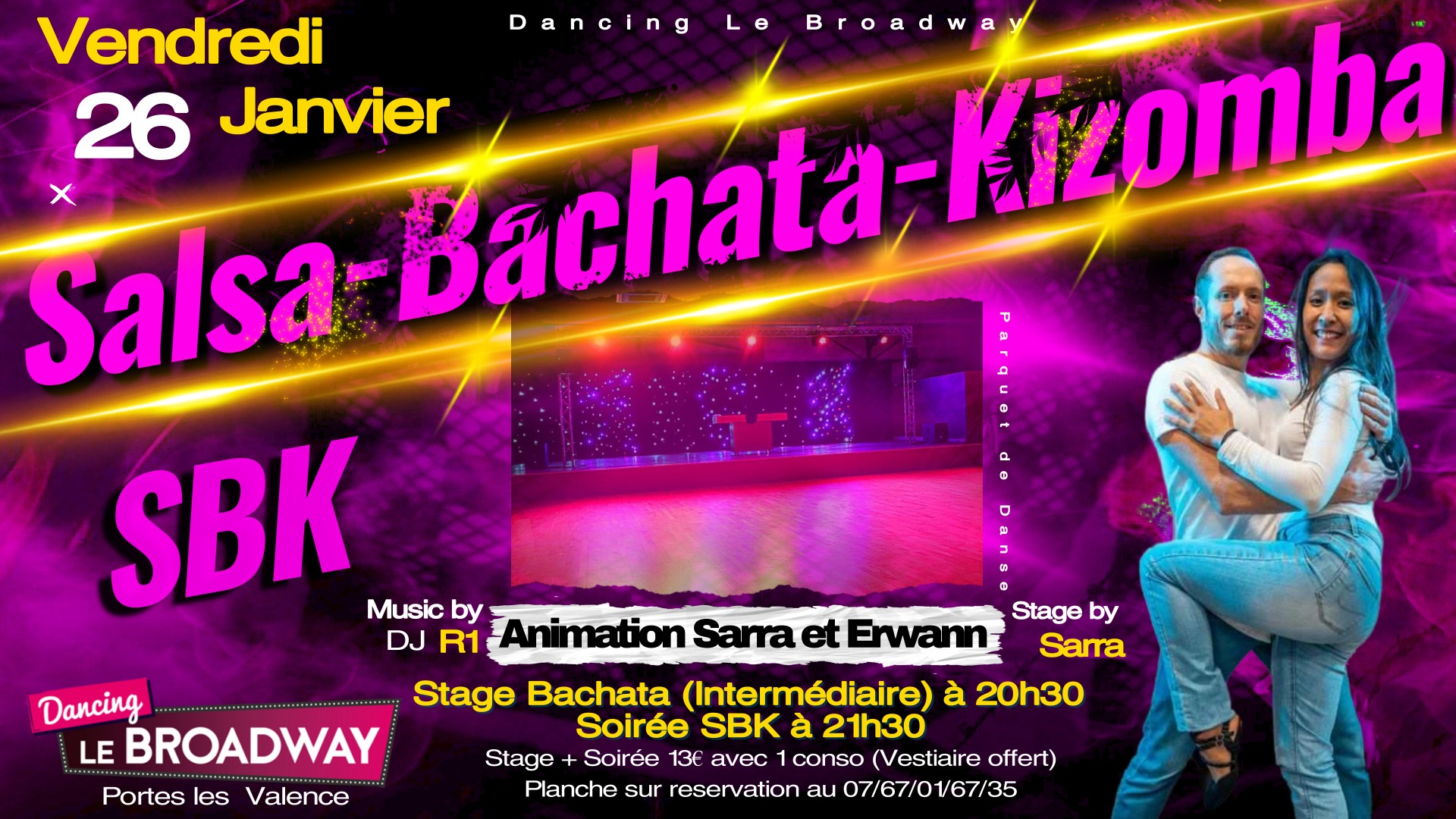 Soirée SBK + Stage