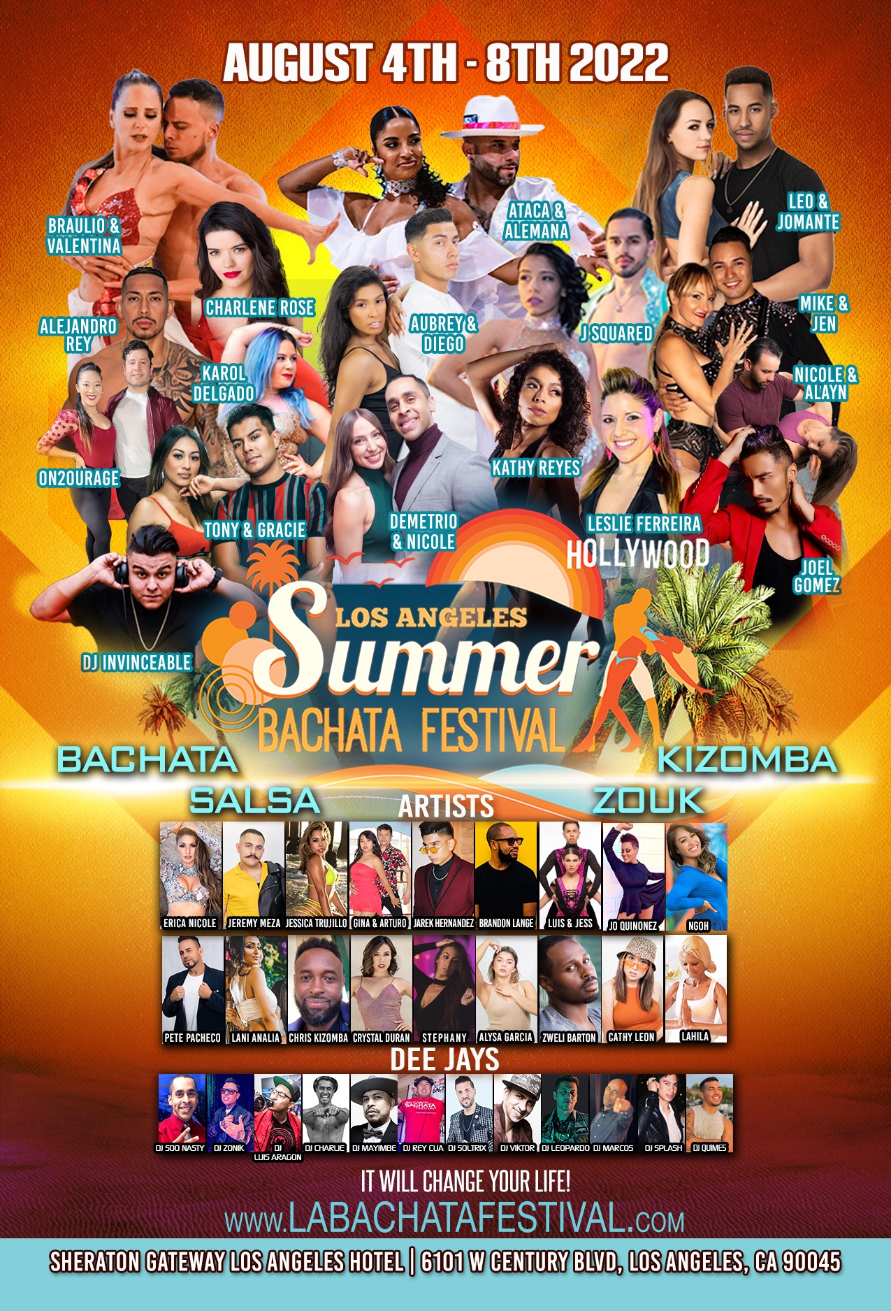 The LA Summer Bachata Festival 2022
