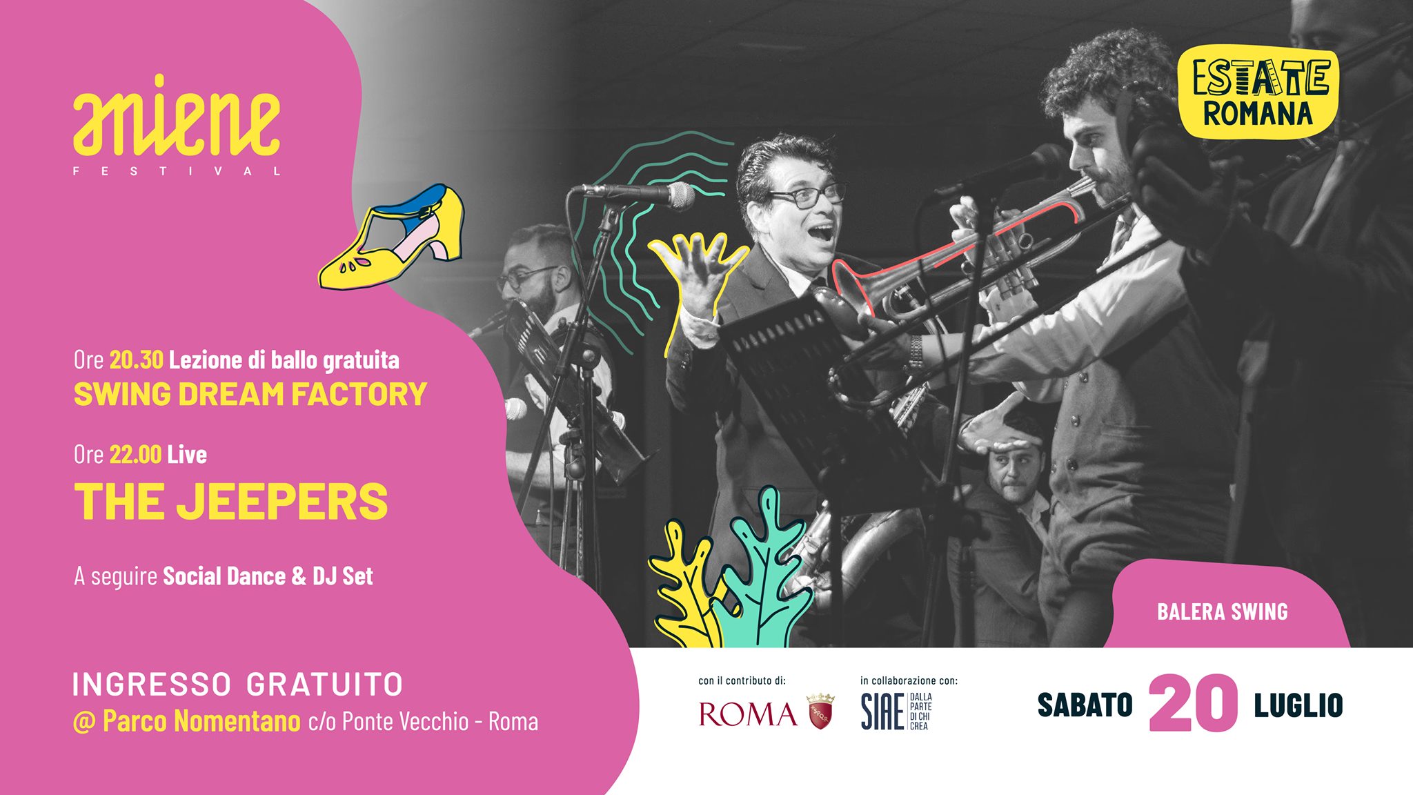 The Jeepers • Aniene Festival 2019 - Free Entry