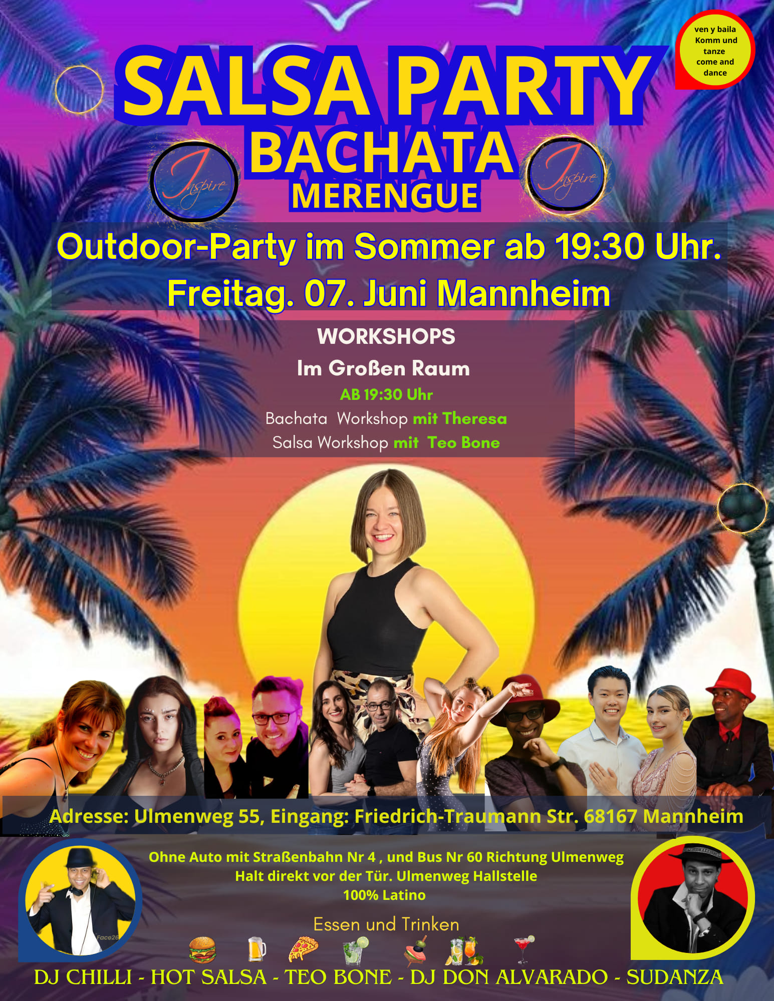 Salsa, Bachata, Merengue Party