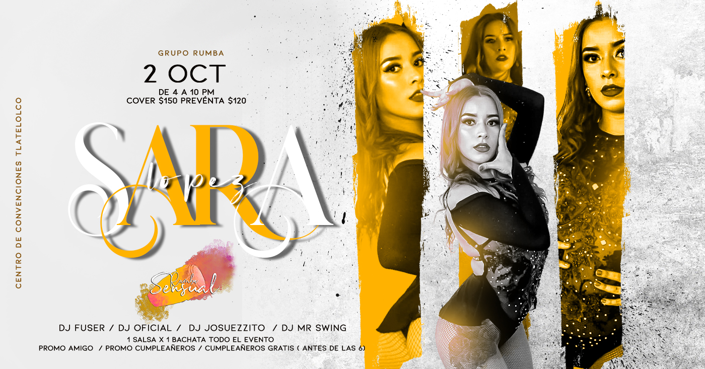 Rumba Sensual - domingo 2 de octubre 4 pm
