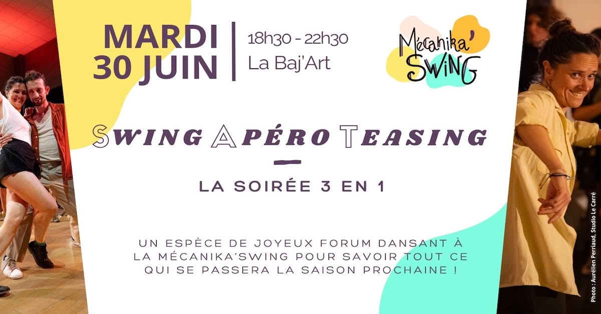 SWING APÉRO TEASING - Mécanika'Swing