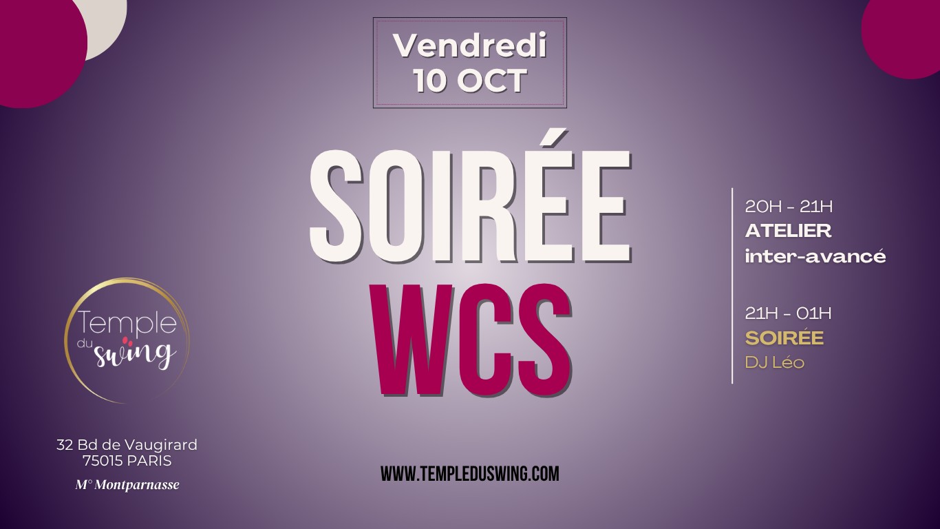 Soirée 💯% WCS
