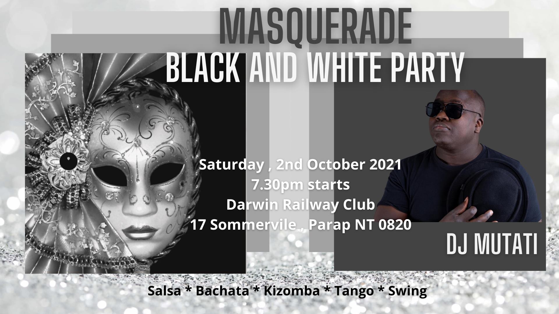 Masquerade Black and White Party