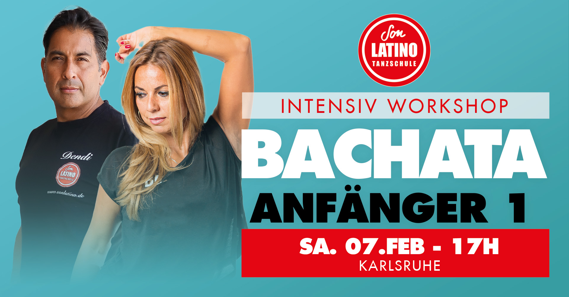 Bachata Anfänger 1 - Intensiv-Workshop in Son Latino Karlsruhe