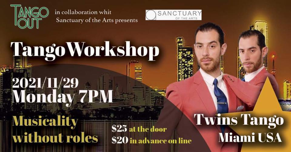Tango Workshop - Twins Tango - The Filipeli Brothers