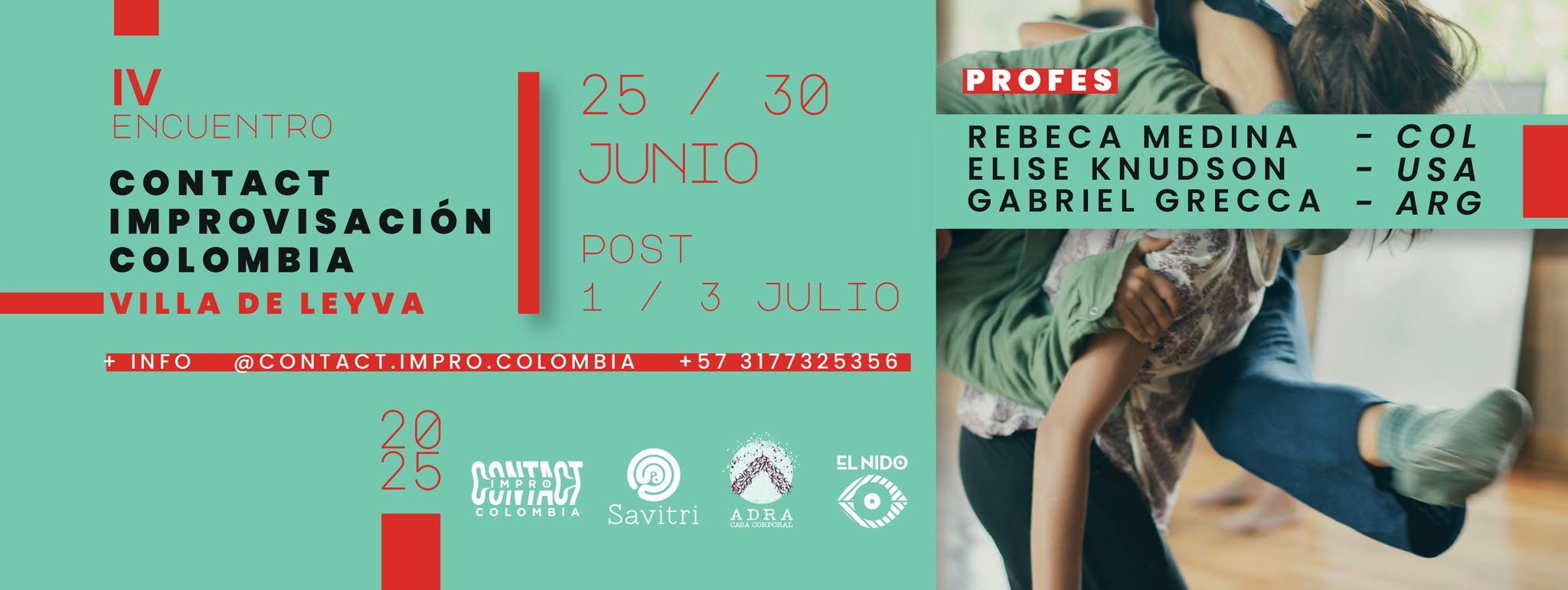 Encuentro Contact Improvisación Colombia 2025