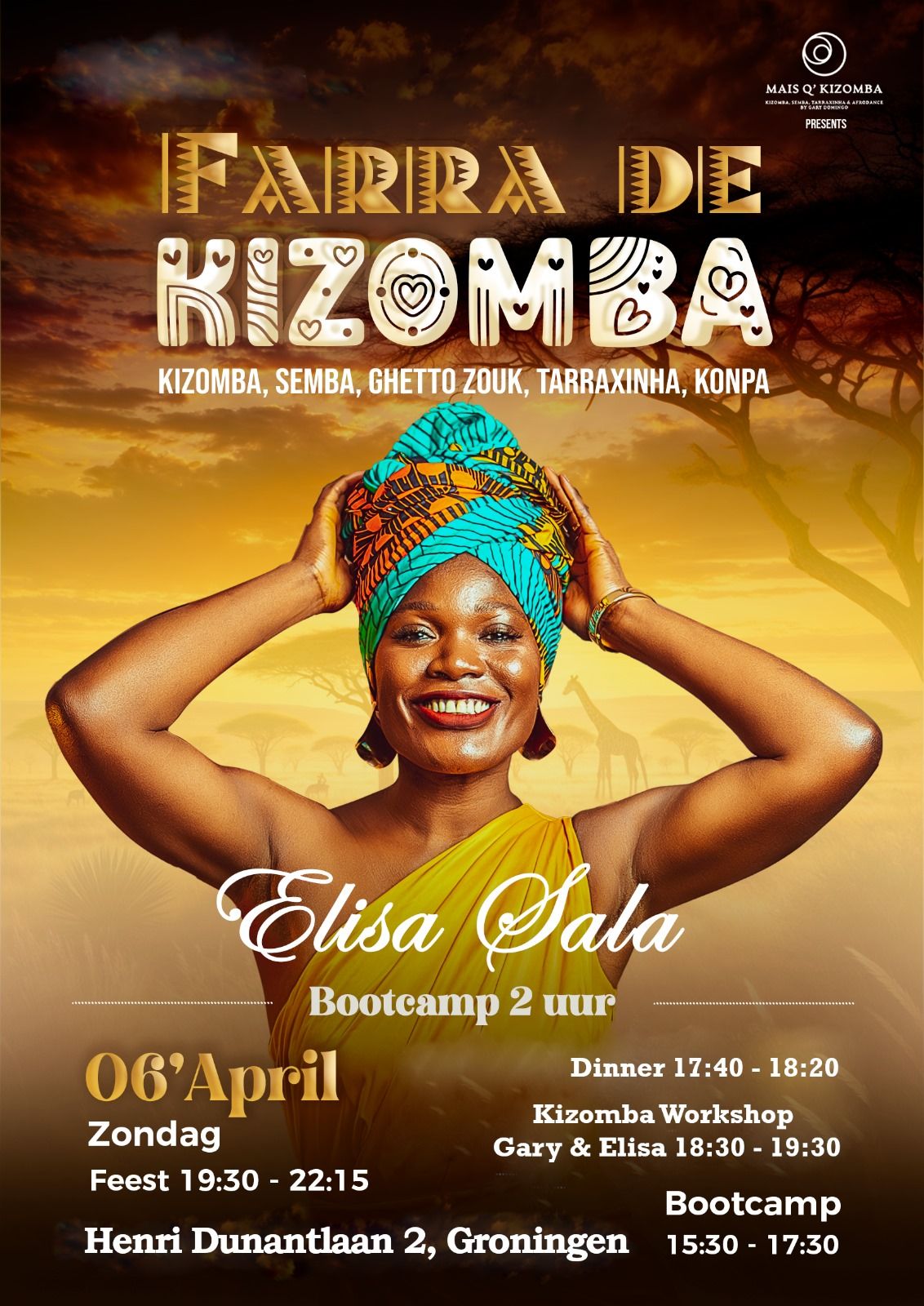 Farra de Kizomba With Elisa Sala