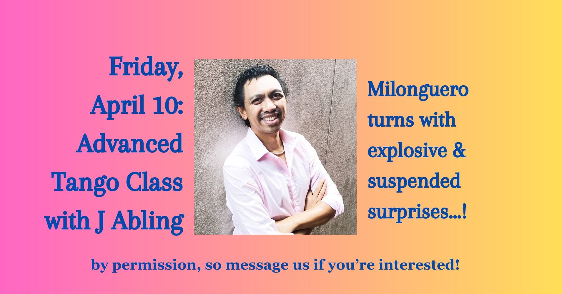 Advanced Tango Class w J Abling