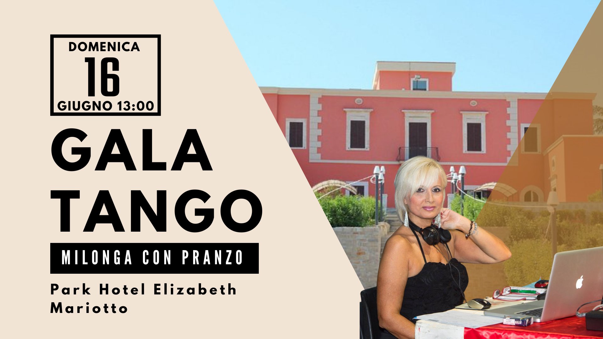 GALA TANGO - Milonga con Pranzo - Madia Tdj