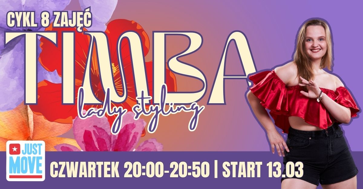 Timba lady styling z Wiolą CYKL 8 ZAJĘĆ START 13.03