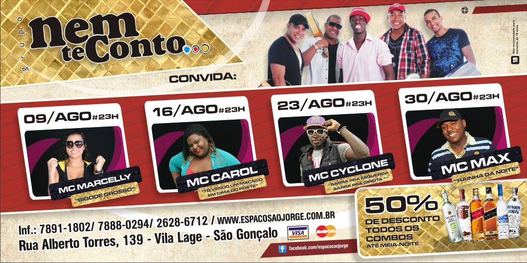 :: ESPAÇO SAMBA FUNK :: SEXTA DIA 16 08 2013 :: COMEMORE SEU ANIVERSÁRIO CONOSCO ::