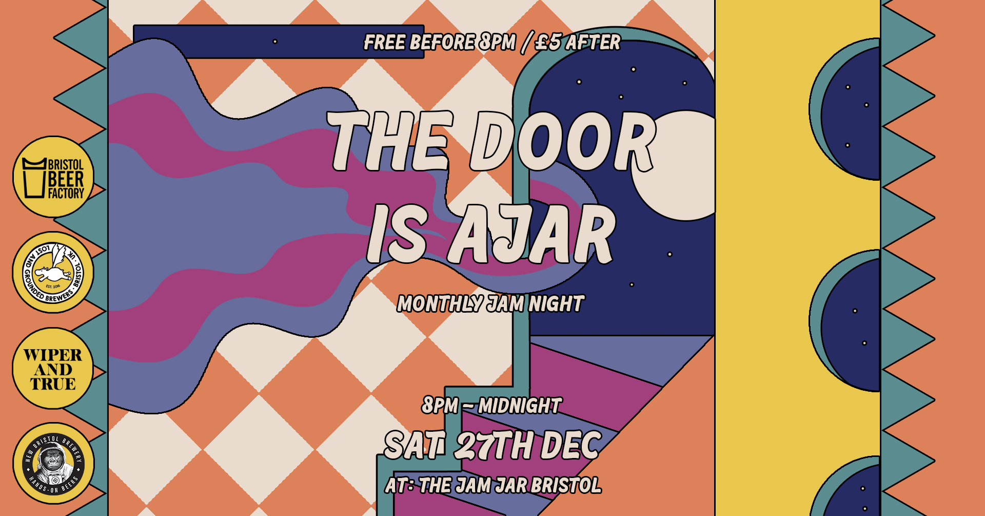 The Door is Ajar: Monthly Inclusive Jam Night at The Jam Jar