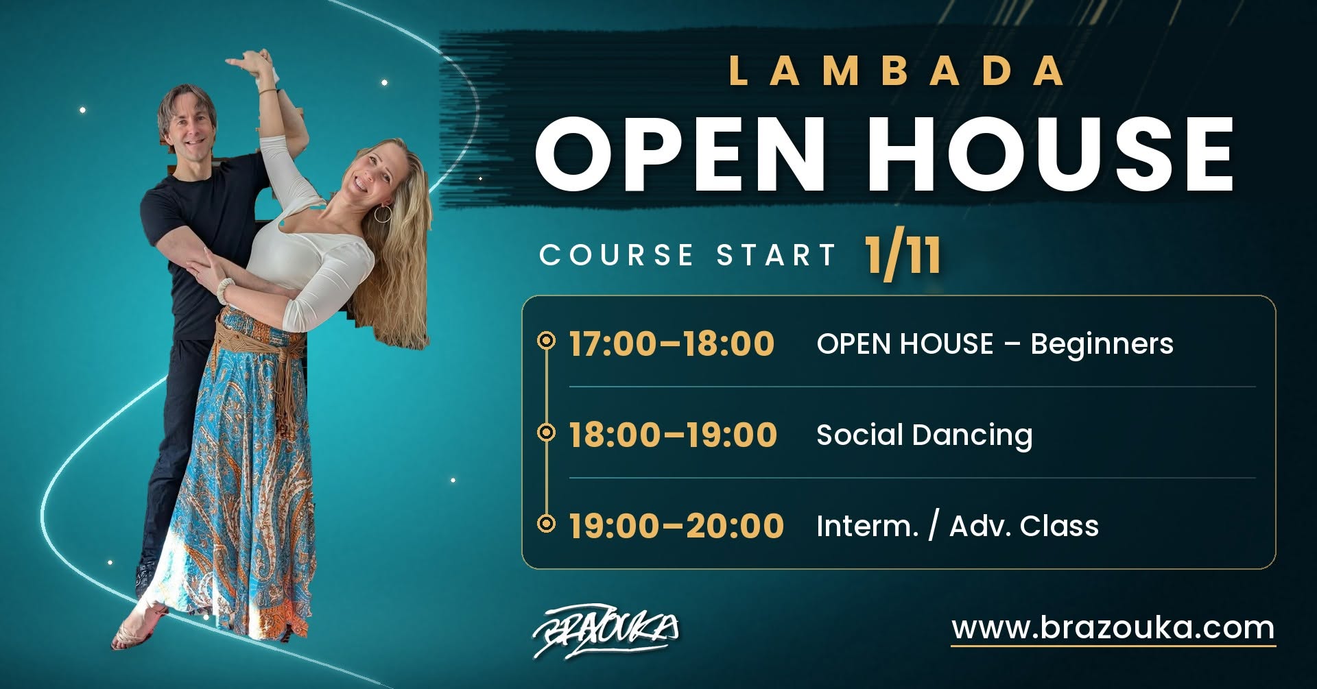 LAMBADA OPEN HOUSE AND COURSE START