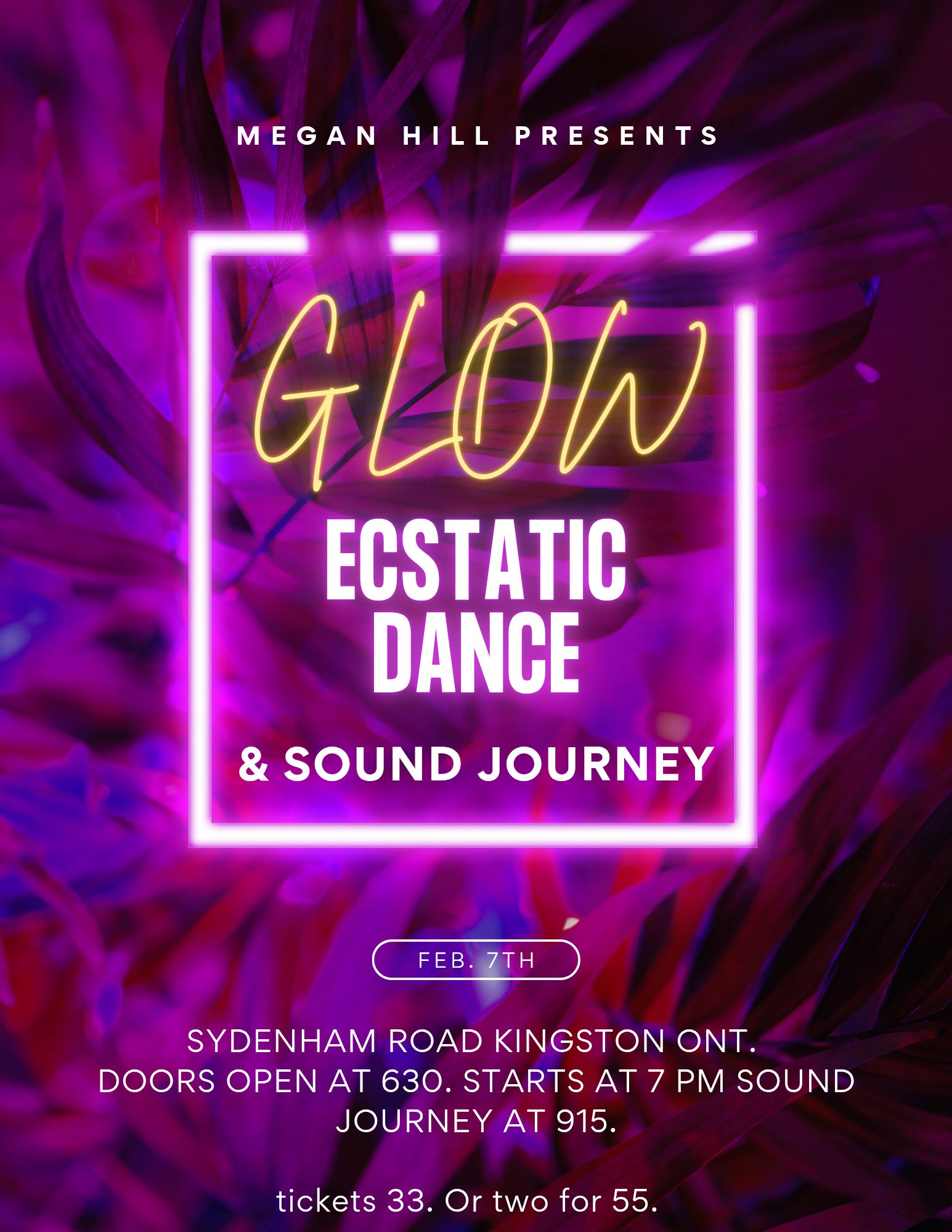 G.L.O.W. Ecstatic Dance journey